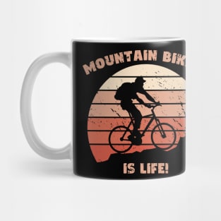 Mountain Biking is Life Design Mug